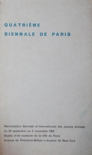 QUATRIEME BIENNALE DE PARIS