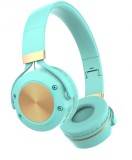 Casti Wireless Bluetooth MRG M624, On-Ear, Albastre, Microfon, Autonomie 24h, Jack 3.5mm