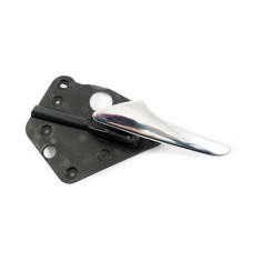 Maner deschidere usa interioara Mercedes Vito / Clasa 5 (W638), 02.1996-01.2003, Fata partea Stanga, gri; maner cromat, Aftermarket