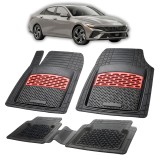 Cumpara ieftin Covorase Auto Cauciuc Compatibile Hyundai Elantra VII Facelift -Red