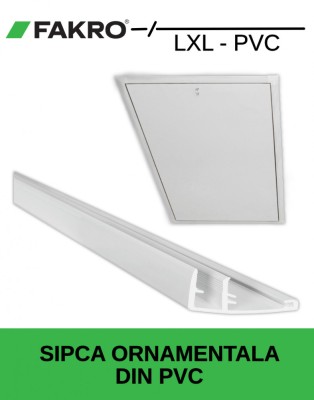 Sipca ornamentala Fakro LXL PVC foto