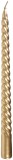 Lumanari decorative spiralate aurii MagicHome, 25 cm, set 2 buc