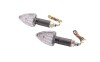 Semnalizari Moto LED 13+2 Diode, Negre, Universale, E-mark MRT-007