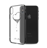 Husa iPhone X Kingxbar Cristale Swarovski Black - Eleganta, Protectie, Accesorii GSM Premium