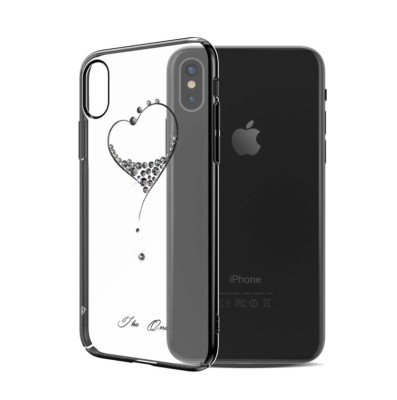 Husa Kingxbar pentru Apple iPhone X design Cristale Swarovski foto