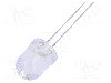 Dioda LED, 10mm, ro&amp;#351;ie, 4200mcd, 8...13mA, 3...13V, OPTOSUPPLY - OSR5PAA131A-VVLED