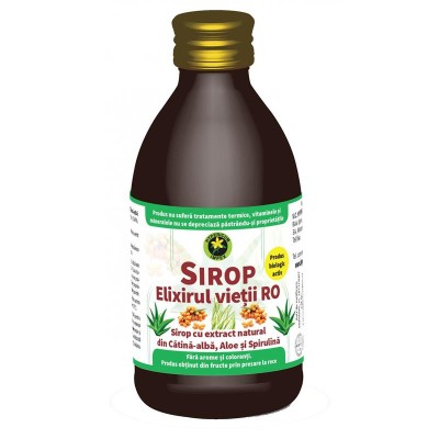 Sirop Elixirul Vietii 250ml Hypericum foto