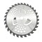 Disc motocoasa cu 3 aripioare GC245, dimensiuni 255x25.4 mm cu 40 de dinti vidia