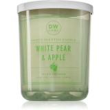 DW Home Signature White Pear And Apple lum&acirc;nare parfumată 428 g
