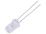 LED Verde 5mm 12000-21000mcd 30&deg; Convex