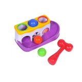 Ciocan cu 3 bile, plastic, multicolor, 26x13x13 cm