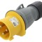 Conector trifazat 32A IP44, drept
