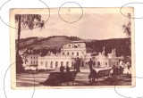 CP Vatra Dornei - Vedere, RPR, circulata 1958, animata, colturi stricate, Printata