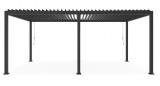 Cumpara ieftin Pavilion gradina gri antracit Ocean 600x360x250 cm