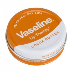 Balsam de Buze, Vaseline, cu Unt de Cacao, pentru Hidratare Intensiva, 20gr