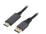 Cablu DisplayPort 1.2 la HDMI 4K textil 6ft