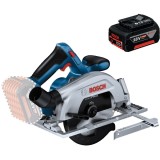 Bosch GKS 185-LI + GBA - Fierastrau circular 165x20 mm + Acumulator Li-Ion 18 V 5 Ah