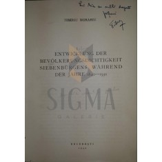 ENTWICKLUNG DER BEVOLKER UNGSDICHTIGKEIT SIEBENBURGENS WAHREND DER JAHRE 1840 1930