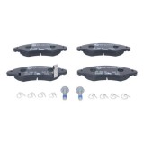 Set placute frana Ate 13046039952, parte montare : Punte fata