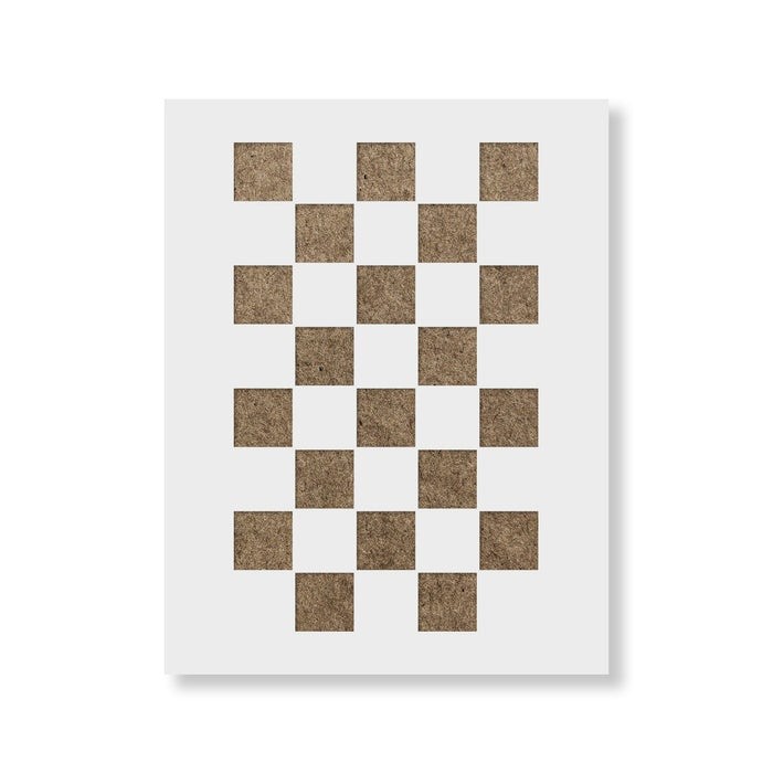 Sablon Perete vopsire, tencuiala 900x600x0.7mm Checker Refolosibil, model MXSP7121