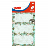 Etichete Scolare Tropical Set 9, Herlitz