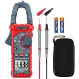 Clampmetru (cleste ampermetric) Multimetru digital AstroAI CM4KOR 4000 Counts, Auto-ranging, Masoara Tensiunea, curentul AC DC, rezistenta, capacitate