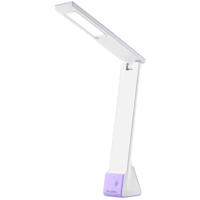 Lampa de masa cu LED GoGEN LL12PR, consum 4W, brat flexibil, mov foto