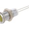 Lampă LED Convex Galbenă &Oslash;8mm pentru PCB Alamă