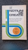 NOTIUNI DE CREATIE - Salvanu, Simion