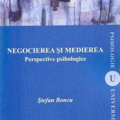 Negocierea si medierea - Stefan Boncu