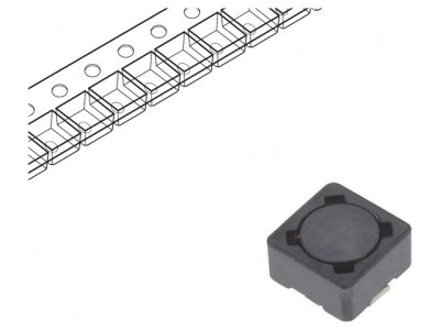 Inductor SMD 47.83uH 1.02A 275m&amp;Omega; &amp;plusmn;20% foto