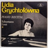 Lidia Grychtolowna/ Schumann/ Liszt - Piano Recital NM / VG+ vinil LP disc Polskie Muza Polonia 1973