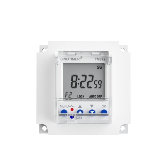 Sinotimer TM822-PANEL programator digital 16A, 230V