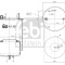 FEBI BILSTEIN 101357 Burduf, suspensie pneumatica