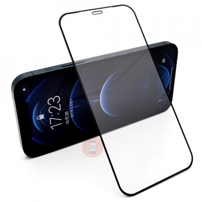 Folie de sticla Apple iPhone 12 MINI, 5D Negru foto