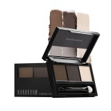 Set de pudră pentru spr&acirc;ncene Nanobrow Dark - machiaj pentru spr&acirc;ncene