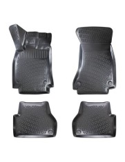 Set covorase auto din cauciuc tip tavita pentru Audi A4 B8 (Typ 8K) 2008-2016