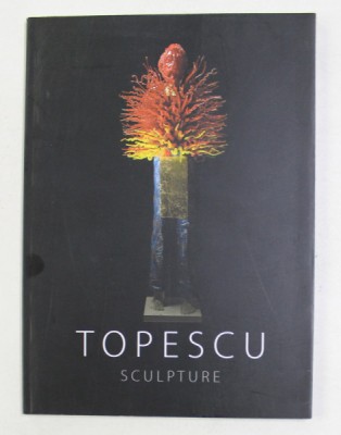 MIHAI TOPESCU - SCULPTURE , CATALOG DE EXPOZITIE , TEXT IN ENGLEZA SI FRANCEZA , 2014 foto