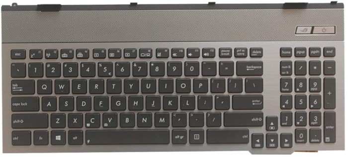 Tastatura Asus V132662AK2 iluminata us cu rama