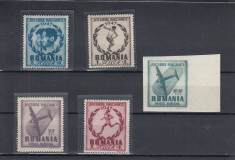 ROMANIA 1948 LP 228 JOCURILE BALCANICE SERIE MNH foto