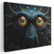 Tablou creatura fantastica detaliu ochi 1656 Tablou canvas pe panza CU RAMA 60x80 cm