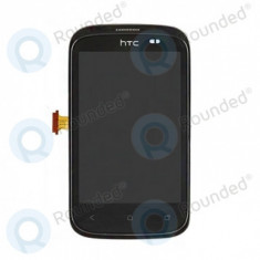 Modul de afișare HTC Desire C A320e + capac frontal (negru)