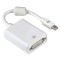 Adaptor Hama Mini DisplayPort - DVI, Alb