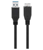 Cablu USB 3.0 la micro USB 0.5m Goobay