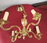 Candelabru deosebit din bronz masiv in stilul Rococo