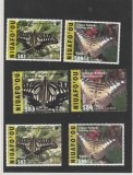 Niuafo&#039;ou 2016-Fauna,Fluturi,serie.complecta,MNH,Mi.577-578,583-584,589-590