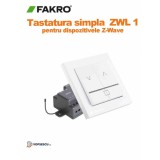 Tastatura simpla Z-wave, pentru ferestrele Fakro, model ZWL 1