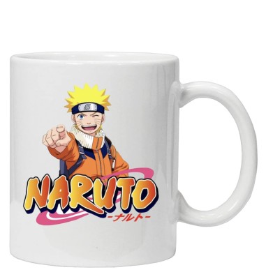 Cana alba personalizata Naruto, INOVATIX&amp;reg;. 330ml foto