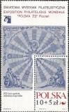Polonia, aniversare Copernic, astrologie, bloc, 1972, MNH