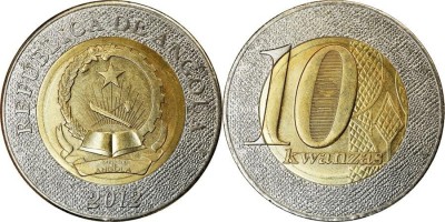 Angola 2012 - 10 kwanzas UNC foto